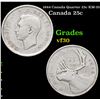 Image 1 : 1944 Canada Quarter 25c KM-35 Grades vf++