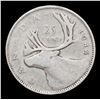 Image 3 : 1944 Canada Quarter 25c KM-35 Grades vf++