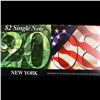 Image 2 : 2003A $2 Federal Reserve Note, Uncirculated 2008 BEP Folio Issue (New York, NY) Grades Gem CU