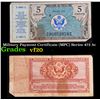Image 1 : Military Payment Certificate (MPC) Series 472 5c Grades vf, very fine