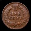 Image 3 : ***Auction Highlight*** 1872 Indian Cent 1c Graded au55 By SEGS (fc)