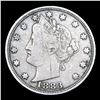 Image 2 : 1883 n/c Liberty Nickel 5c Grades vf++