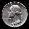 Image 2 : 1936-p Washington Quarter 25c Grades Select AU
