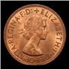 Image 2 : 1967 Great Britain Penny 1P KM-897 Grades Select+ Unc RD