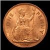 Image 3 : 1967 Great Britain Penny 1P KM-897 Grades Select+ Unc RD