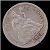 Image 2 : 1883-p Seated Liberty Dime 10c Grades Select AU