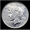 Image 2 : 1927-d Peace Dollar $1 Grades Choice AU/BU Slider+