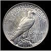 Image 3 : 1927-d Peace Dollar $1 Grades Choice AU/BU Slider+