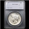 Image 4 : ***Auction Highlight*** 1921-p Peace Dollar $1 Graded ms63 details By SEGS (fc)