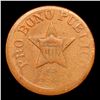 Image 2 : 1863 Pro Bono Publico Civil War Token 1c Grades vf+