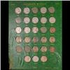 Image 3 : Partial Jefferson 5c Whitman book, 1938-1965, 55 coins.