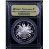 Image 2 : Proof 1989-S Congress Modern Commem Dollar $1 Graded GEM++ Proof Deep Cameo By USCG