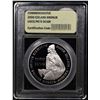 Image 2 : Proof 2000 Iceland 1000 Kronur  Modern Commem Dollar $1 Graded GEM++ Proof Deep Cameo By USCG
