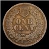 Image 3 : 1863 Indian Cent 1c Grades vg+