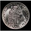 Image 3 : 1942-p Mercury Dime 10c Grades Choice Unc