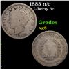 Image 1 : 1883 n/c Liberty Nickel 5c Grades vg, very good