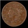 Image 2 : 1837 Head of 1838 Coronet Head Large Cent 1c Grades vf+