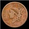 Image 2 : 1838 Coronet Head Large Cent 1c Grades vg+