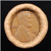 Image 2 : Mixed small cents 1c orig shotgun roll, 1917-s Wheat Cent, 1890 Indian Cent other end, Brinks Wrappe