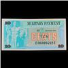 Image 2 : Military Payment Certificate (MPC)  Series 692 10c Grades Choice CU