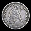 Image 2 : 1877-p Seated Liberty Quarter 25c Grades vf++