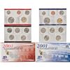 Image 2 : Group of 2 United States Mint Set in Original Government Packaging! From 2001-2002 with 40 Coins Ins