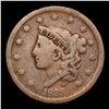 Image 2 : 1838 Coronet Head Large Cent 1c Grades f+