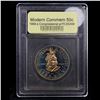 Image 2 : Proof 1989-S Congress Modern Commem Half Dollar 50c Graded GEM++ Proof Deep Cameo BY USCG