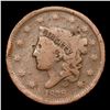 Image 2 : 1838 Coronet Head Large Cent 1c Grades f+