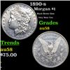 1890-s Morgan Dollar $1 Grades Choice AU/BU Slider