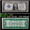 1928 $1 Blue Seal Silver Certificate "Funnyback" Grades vf++