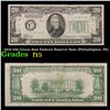 1934 $20 Green Seal Federal Reserve Note (Philadelphia, PA) Grades f+