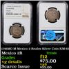 NGC 1746MO M Mexico 2 Reales Silver Coin KM-85 Graded vg details By NGC