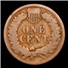 Image 3 : 1881 Indian Cent 1c Grades vg+