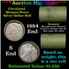 ***Auction Highlight*** Manufactures Hanover Trust Shotgun 1884 & 'S' Ends Mixed Morgan/Peace Silver