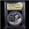 Image 2 : Proof 1991-p Korean War Modern Commem Dollar $1 Graded GEM++ Proof Deep Cameo BY USCG