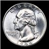 Image 2 : 1944-d Washington Quarter 25c Grades GEM Unc