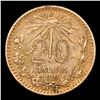 Image 3 : 1919 Mexico ESTADOS UNIDOS MEXICANOS 20 Centavos KM-436 Grades Select AU