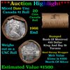 Image 1 : ***Auction Highlight*** Full $20 Bank of Montreal Roll of Silver Mix date with 1966 Ends, Canadian D