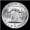 Image 3 : 1950-p Franklin Half Dollar 50c Grades Select Unc+ FBL