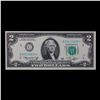 Image 2 : **Star Note** 1976 $2 Federal Reserve Note (Philadelphia, PA) Grades Gem CU