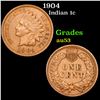 Image 1 : 1904 Indian Cent 1c Grades Select AU