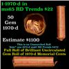 Image 1 : Shotgun Lincoln 1c roll, 1970-d 50 pcs Wrapper
