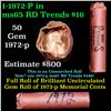 Image 1 : Shotgun Lincoln 1c roll, 1972-p 50 pcs Steel Strong Wrapper
