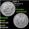 1897-o Morgan Dollar $1 Grades AU Details