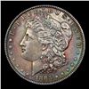 Image 2 : 1885-p Morgan Dollar Rainbow Toned $1 Grades Select Unc