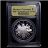 Image 2 : Proof 1989-S Congress Modern Commem Dollar $1 Graded GEM++ Proof Deep Cameo BY USCG