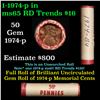 Image 1 : Shotgun Lincoln 1c roll, 1974-p 50 pcs in Wrapper.