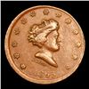 Image 2 : 1863 Not One Cent Civil War Token 1c Grades xf+