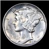 Image 2 : 1940-p Mercury Dime 10c Grades Choice Unc